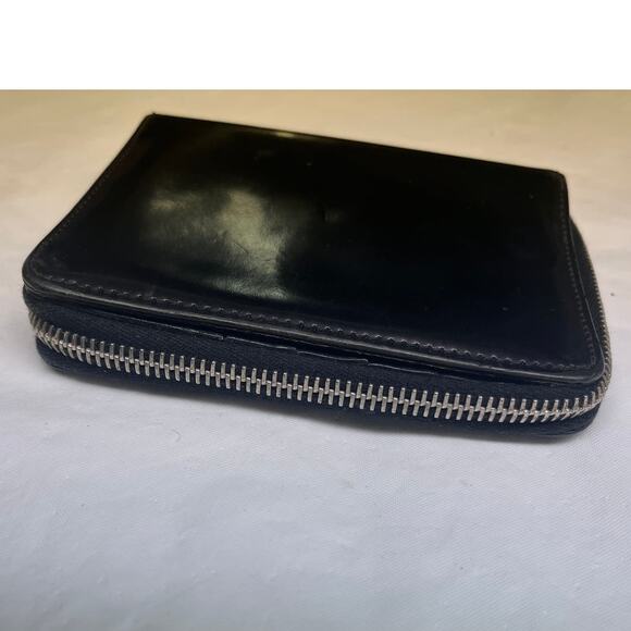 MOSCHINO Vintage Black Leather Wallet, Made in Italy - Picture 3 of 14